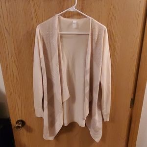 Tan cardigan